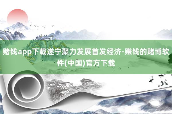 赌钱app下载遂宁聚力发展首发经济-赚钱的赌博软件(中国)官方下载