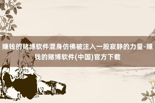 赚钱的赌博软件混身仿佛被注入一股寂静的力量-赚钱的赌博软件(中国)官方下载