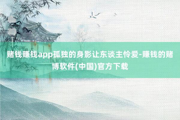 赌钱赚钱app孤独的身影让东谈主怜爱-赚钱的赌博软件(中国)官方下载